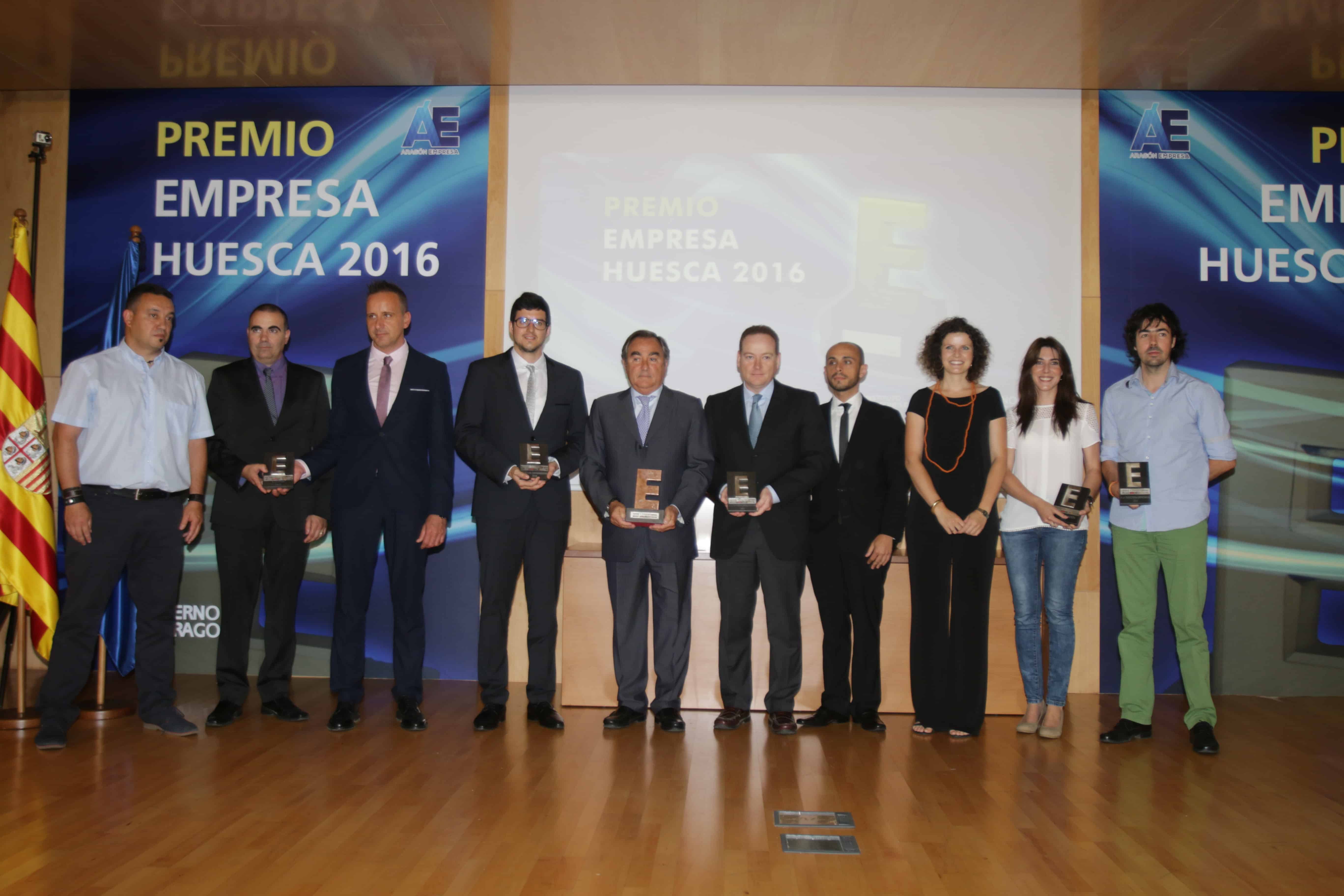 Premiados en Premios Empresa Huesca 2016