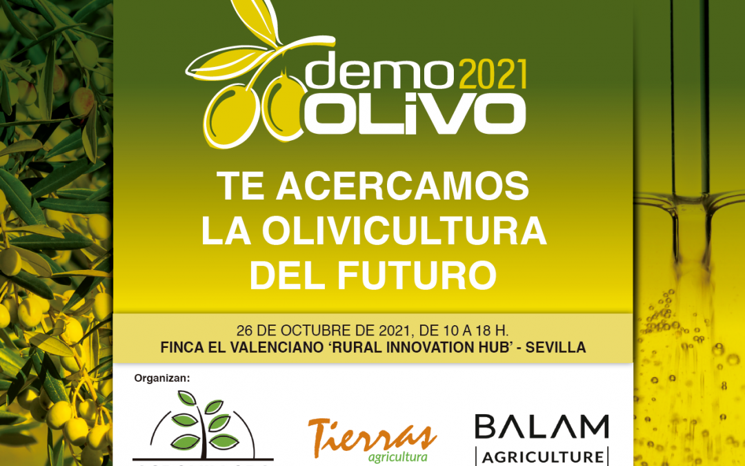 SONEA participa en DemoOLIVO 2021, el 26 de octubre en Sevilla